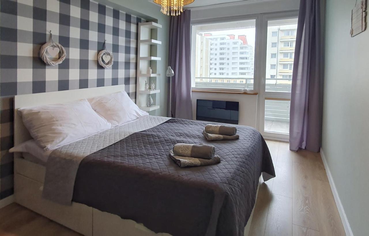 Holiday Home Slavia New 408 Z Sypialnia I Balkonem Przy Plazy Miedzyzdroje Bagian luar foto